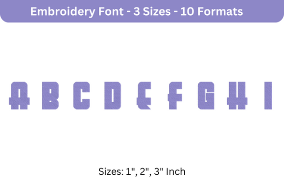Aerojones Font A to I: A Craft Fair Essential for Instant Charm