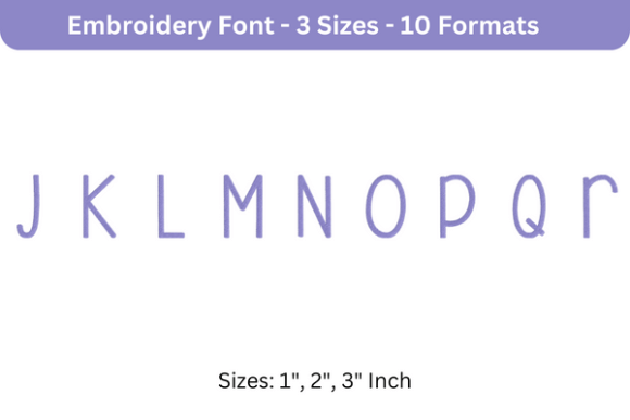 Beautiful Font Uppercase J to R: Boutique Sweatshirt Review