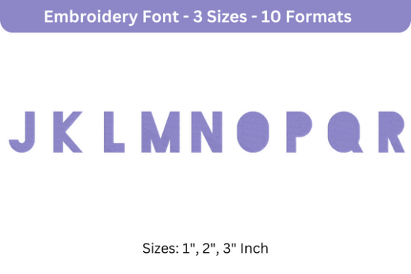 Blackout Font J to R: A Pro Embroidery Designer Reviews