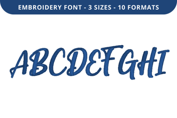 Bragging Rights Font a to I Holiday Embroidery Review