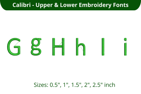 Calibri Font GHI: A Designer’s Review for Personalized Embroidery Gifts