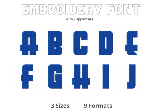 Font a to J: A Boutique Embroidery Designer’s Review