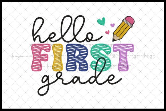 Hello First Grade Embroidery Design: A Seasonal Review