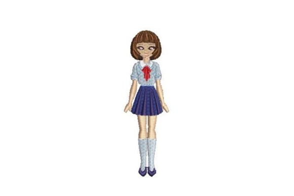 Japanese School Girl Embroidery Design: Business Review