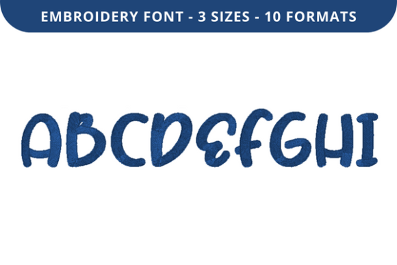 Review: Megahs Font a to I for Seasonal Embroidery