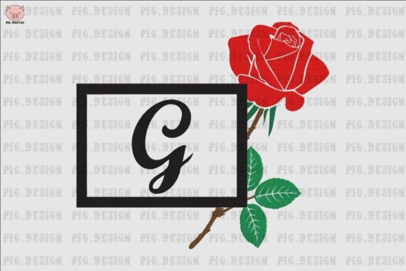 Rose Font G: A Seasonal Embroidery Gem